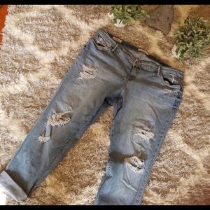Torrid distressed jeans